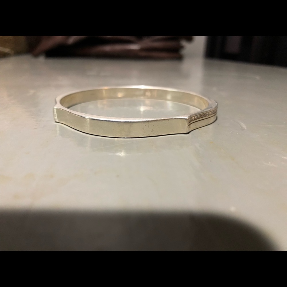Brighton silver bangle bracelet